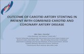 OUTCOME OF CAROTID ARTERY STENTING IN … · Research Center, New Delhi, India - Now Attending Intervention Cardiologist Department Cardiology and Vascular Medicine, Al Ihsan Government