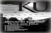 HHistory of Kansasistory of Kansas Track and FieldTrack ... · HHistory of Kansasistory of Kansas Track and ... a litany of hall of ... Timmons’ coaching career included teaching
