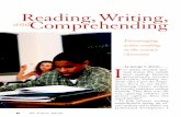 Reading, Writing, andComprehending_Writing...student reads a brief section of the text, and the ... Clearinghouse on Reading, English, and Communication). Flavell, ... C.J. 1994. Response