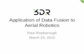 Application of Data Fusion to Aerial Robotics - eLinux · –Magnetometer offset errors –Compass motor interference ... corrections. EKF Processing Steps ... • Accurate time alignment