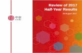 Review of 2017 Half-Year Results - TodayIRlivewebcast.todayir.com/citic_17ir/ppt.pdf · CITIC Limited 2 2017 Half-Year Results 1H 2017 1H 2016 ... Albert Dock project in the UK and