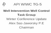 API WIWC TG-5 - American Petroleum Institutemycommittees.api.org/standards/ecs/sc16/Meeting Materials/2015...API WIWC TG-5 RP 16ST Review Priority ... Sept. 23-24, 2014 – 95VI ISO