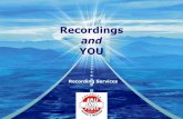 Recordings - Michigan Land Title Association · Recordings Services required? - Track Recording - Submit to County /Recording Service provider within 24 to 48 hours from disbursement