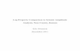 Log Property Comparison to Seismic Amplitude Analysis ... · Log Property Comparison to Seismic Amplitude Analysis, Ness County, Kansas Eric Swanson Summary The Mississippian formation