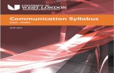 Communication Syllabus - London College of Musiclcme.uwl.ac.uk/media/1391/communication-grades-sylla… ·  · 2017-11-17Syllabus for Graded Examinations . in Communication . 2018