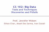 CS 102: Big Data - Stanford University · CS 102: Big Data Tools and Techniques ... Akash Das Sarma, Ivan Gozali . 2 CS102 Background § Taught freshman seminar on Big Data in ...
