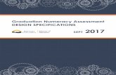 Graduation Numeracy Design Specs - BC's New … Numeracy Assessment: Design Specifications ... Five Dimensions ... within the Grade 10 Mathematics curriculum, the Graduation Numeracy