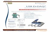 Datasheet USB DrDAQ - Amplicon · Introduction to USB DrDAQ Sensors Thanks to the built-in sensors for light, sound and temperature you can start using your USB DrDAQ Data Logger