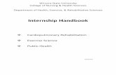 Internships provide students the opportunity to develop ... · Sample Resume ... experiential learning opportunities valuable to a student’s professional development. The field