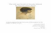 The life and works of Dorothy Howell - eTheses Repositoryetheses.bham.ac.uk/6296/1/Byrne15MA.pdf · Dorothy Howell: Her Life and Works ... Works for Two Pianos ... simple Mass setting
