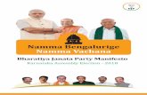 Namma Bengalurige Namma Vachana - cdn.karnataka.com · vantage positions across the city to curb the menace of eve teasing, chain snatching and sexual ... responsible for developing