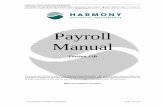 Payroll Manual - Future Business Systems · Harmony Accounting Payroll Manual Level 1, ... Group Certificates ... phone numbers, date of birth etc.