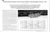 PREAMPLIFIER FOR MOVING-MAGNET PICK-UPcdn.eleinfo.ir/el1990-1999/pdf/1991/e915054.pdf · This is a 1976 adaptation of the well-known RlAA (Recording Industry a playback characteristic