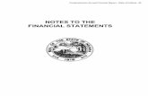 NOTES TO THE FINANCIAL STATEMENTS - IN.gov Section - Notes to the... · IV. Detailed Notes on All Funds ... Notes to the Financial Statements . ... training grants, innovation and