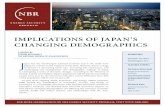 IMPLICATIONS OF JAPAN’S CHANGING … · IMPLICATIONS OF JAPAN’S CHANGING DEMOGRAPHICS energy security ... adverse affect on the country’s economic outlook. Japan already has