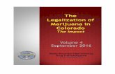 2016 FINAL Legalization of Marijuana in Colorado The Impact · The Legalization of Marijuana in Colorado: The Impact Vol. 4 ... Denver Police Department Number of ... The Legalization