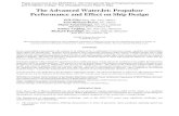 The Advanced WaterJet - BMT Defence Services · The Advanced WaterJet: Propulsor Performance and Effect on Ship Design ... the underwater acoustic signature caused by drives and electric