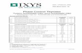 Phase Control Thyristor Types N2055MC260 and … · Phase Control Thyristor Types N2055MC260 and N2055MC280 Data Sheet. Types N2055MC260 to N2055MC280 Issue A1 Page 3 of 11 February,