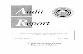 Operational Testing and Evaluation of the F/A-18E/F … · 400 Army Navy Drive (Room 801) ... Audit Report on Operational Testing and Evaluation of the FlA ... Acquisition Programs