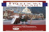 2016 Official Brochure - Freedom Trail Trail Foundation Brochure...men and women who shaped our nation. We’d like to thank and congratulate the Freedom Trail for 65 ... Freedom Trail