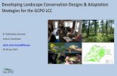 Developing Landscape Conservation Designs & Adaptation ...api.ning.com/files/GlhbBvgh3mjkMkuSkrdywy7... · conservation actions within the network design . 5 . Why now? • Countdown