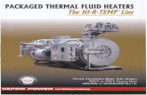 PACKAGED THERMAL FLUID HEATERS The HI·R·TEMP@ … DIAGRAM Operating Concept The HI-R-TEMPthermal fluid heater is a forced circulation water tube design in which thermal fluid under