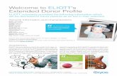 Welcome to ELIOTT’s Extended Donor Profile - Microsoft · Welcome to ELIOTT’s Extended Donor Profile ... Richie Sambora be-cause of his musically geniality and calm appearance.