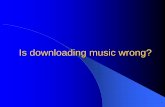 Is downloading music wrong? - University of California ...are.berkeley.edu/~sberto/jason.pdf · What made Napster liable? ... the authors contend that surveys of illegal activity