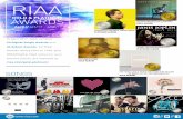 RIAA · RIAA GOLD & PLATINUM AWARDS SONGS ... Nettwerk 7/24/2012 4/6/2017 Let Her Go Passenger ... 4/14/2017 In Case You Didn’t Know …