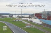 IMPACT OF PANAMA CANAL EXPANSION ON THE … OF PANAMA CANAL EXPANSION ON THE U.S. INTERMODAL SYSTEM United States Department of Agriculture Agricultural Marketing Service January 2010