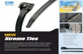 Fabricate & Repair: Xtreme Ties - The Home Depot€¦ · them to the tool box, the workshop, and the “junk-drawer” for everyday ... •Transport and store at room temp. 50 ...