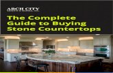The Complete Guide to Buying Stone Countertops III. How to Begin Shopping for Granite Countertops Taking Measurements of Your Countertops The first thing you need to know before getting