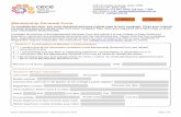 Membership Renewal Form - college-ece.ca · I confirm that all the information contained in this Membership Renewal Form and related ... hold a Certificate of Registration in good