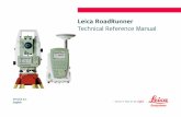 Leica RoadRunner - Opti-cal Survey Equipmentsurveyequipment.com/PDFs/RR_Road_TechRef_en.pdf · Leica RoadRunner Technical Reference Manual Version 6.1 English. Introduction RoadRunner