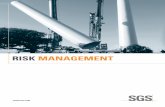 Risk Management - sgs.com · Through its Risk Management consultancy service, ... schedule and performance ... calculation and management of contingencies. management of