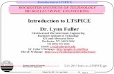 Introduction to LTSPICE Dr. Lynn Fuller - Rochester …people.rit.edu/lffeee/Intro_to_LTSPICE.pdf ·  · 2017-03-29Introduction to LTSPICE Page 1 ... M2 3 2 0 0 RITSUBN7 L=2U W=16U