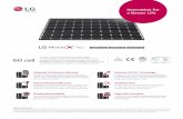 LG Mono X Plus Datasheet_7vZGTt9.pdf€¦ · LG285S1C-G4 LG280S1C-G4 LG275S1C-G4 LG Electronics is a global player who has been committed to expanding its capacity, based on solar