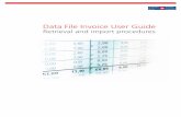 Data File Invoice User Guide - Canada Post Data File User... · 2 How to export and use your data file invoice? Canada Post can provide your invoice details in a data file, in addition