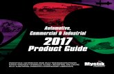mystik Product Guide 2017 - Citgo · owners manual for proper engine lubricant selection. Mystik JT-8 Premium Gasoline Synthetic Motor Oils meet the performance requirements for the