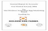 For The Western Australian Egg Marketing Board Trading …file/golden+egg+farm+ar+2003-4.pdf · The Western Australian Egg Marketing Board ... Two significant factors influenced Golden