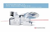 PCL Barcode Flash QuickInstall - Kyocera · Data and programs for Kyocera printers ... you can copy additional macro and font partitions to the CF ... Internal Barcode Information