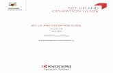SET-UP AND OPERATION GUIDE - Kyocera Connect · SET-UP AND OPERATION GUIDE Version 2 ... Printers require a compatible CF-card to ... On certain newer KYOCERA models, account codes