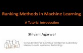 Ranking Methods in Machine Learning A Tutorial … · doc2. science > sports. ... Shivani Agarwal (Ed.), Advances in Ranking Methods in Machine Learning, Springer-Verlag, In preparation.