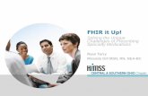 FHIR it Up! - Central & Southern Ohio Chapter of HIMSScsohio.himsschapter.org/sites/himsschapter/files/ChapterContent... · •Requires all certified EHR vendors to enable API access