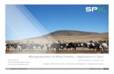 Microparticulation of Whey Proteins – Applications in Dairy · Microparticulation of Whey Proteins – Applications in Dairy ... 2011 14 New SPX solution in one step ... WPC can