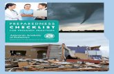 CHECKLIST - AAP.  PREPAREDNESS CHECKLIST FOR PEDIATRIC PRACTICES 2. STORE ESSENTIAL SUPPLIES AND MINIMIZE RISK TO EQUIPMENT Thoughtful placement or