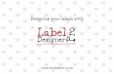 Designing your labels with Label o Designer - Love Jars · ADrive OKI psv flovejarsflabel-designer 'label-studio\index I Thermofast Debrett's LIRL builder - Analytics PCI DSS PureChat