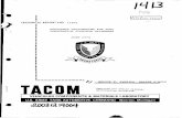U.j AY - Defense Technical Information Center · AMCMS CODE 5393-OM-6350 ... Weld cross sections were extracted from selected weld ... a TACOM or Military Standard. 2.