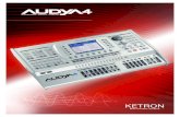 AUDYA 4 - Ketron 4 gb.pdf · Expander and Arranger Module. ... to the internal wavetable a complete new Sound Bank. AUDYA 4 also has a renewed DSP section, with new Rotor, Distortion,