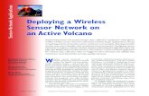 Deploying a Wireless Sensor Network on an Active Volcanogallais/uploads/ESIROI/wsn-volcano.pdf · Of course, recording individual events doesn’t adequately answer all the scientiﬁc
